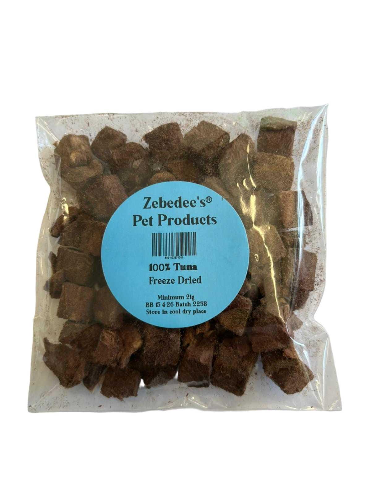 Zebedee Freeze Dried Tuna Treats For Cats and Dogs