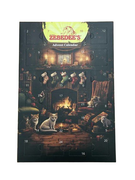 Zebedee's Advent Calendar for Cats - Zebedee's Pet Products