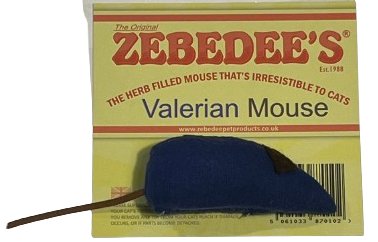 Zebedee's Valerian Mouse - Zebedee's Pet Products